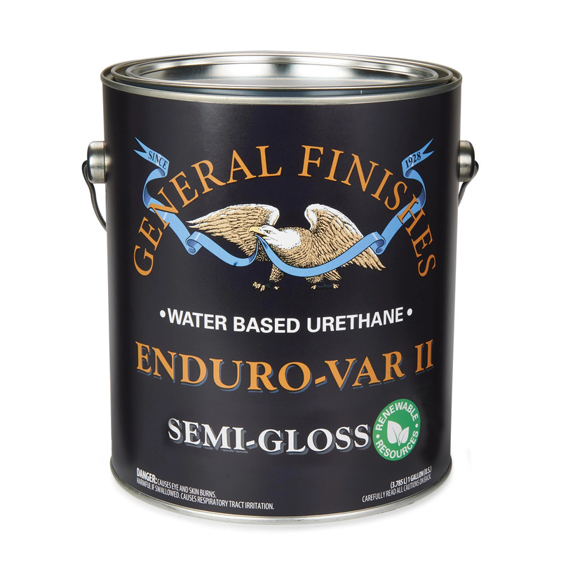Enduro Var II Water Based Urethane Varnish - Sheen:Semi-Gloss - Size:1 Gallon
